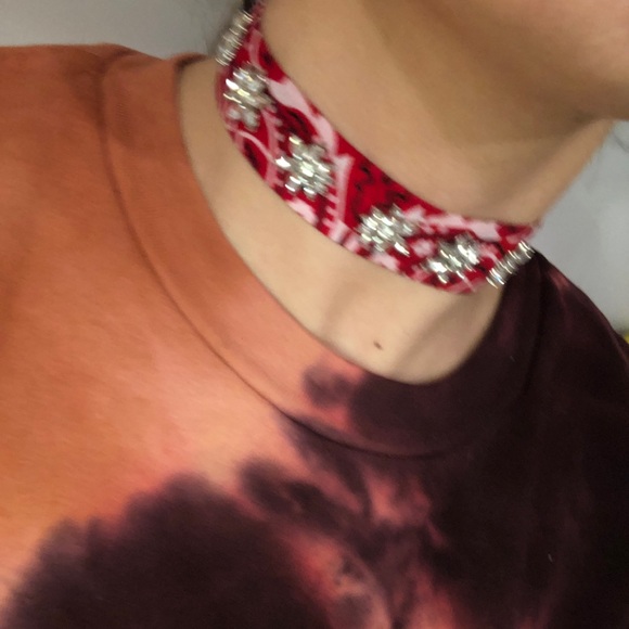 embellished bandana Choker - Picture 3 of 3